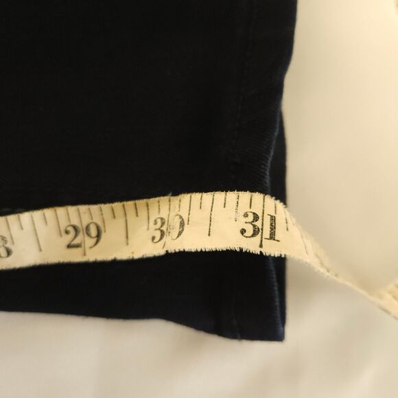 Jordache Womens 10 34x31 Navy Blue Bootcut Stretch Beaded Bedazzled Jeans - Picture 8 of 8